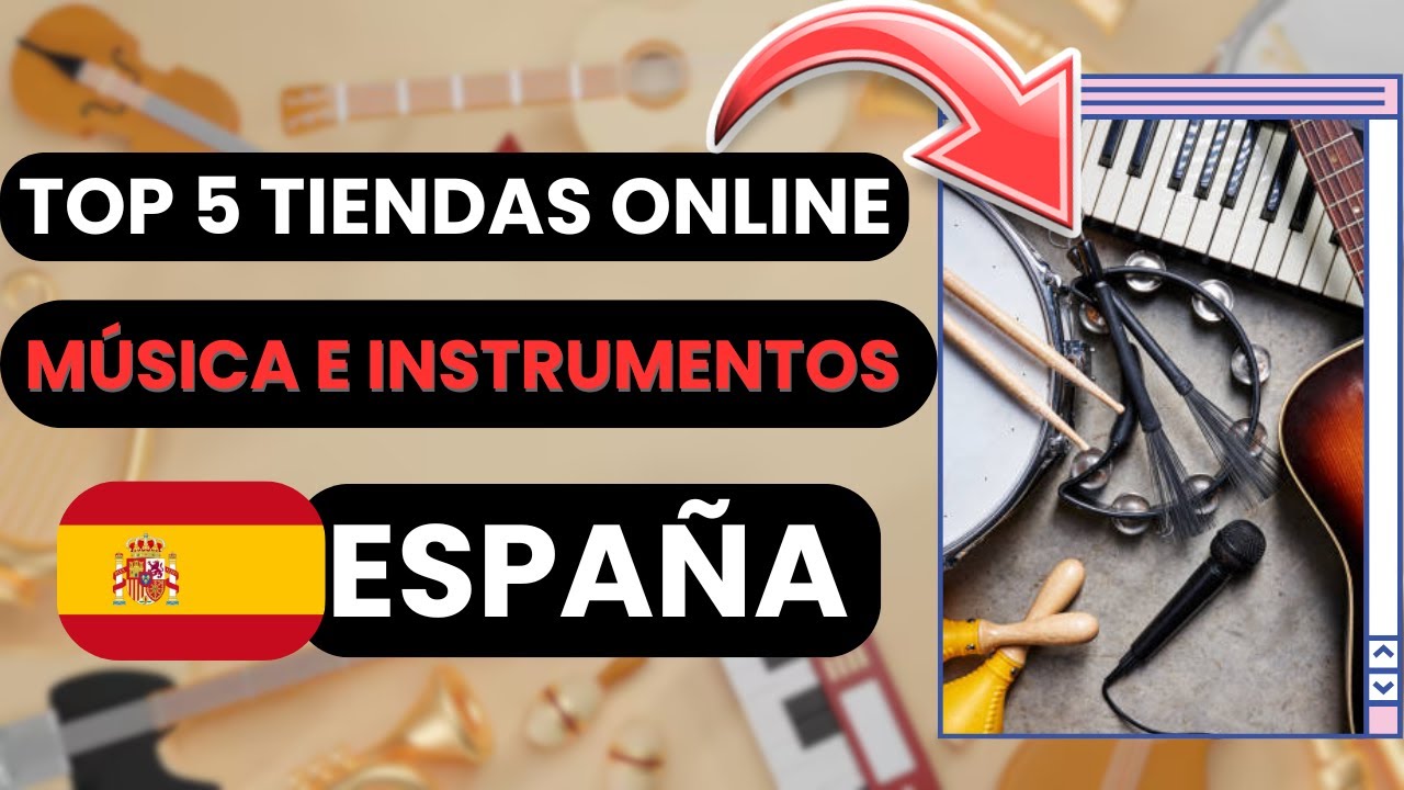 🥇 Las 5 mejores tiendas de música e instrumentos online en España – 2026