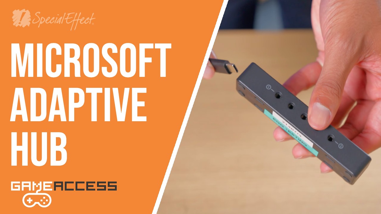 How to Use a Microsoft Adaptive Hub for Playing Video Games
