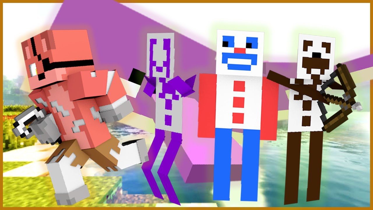 Minecraft FNAF World - THE PAPER PALS! (Minecraft FNAF World Roleplay) Episode 1