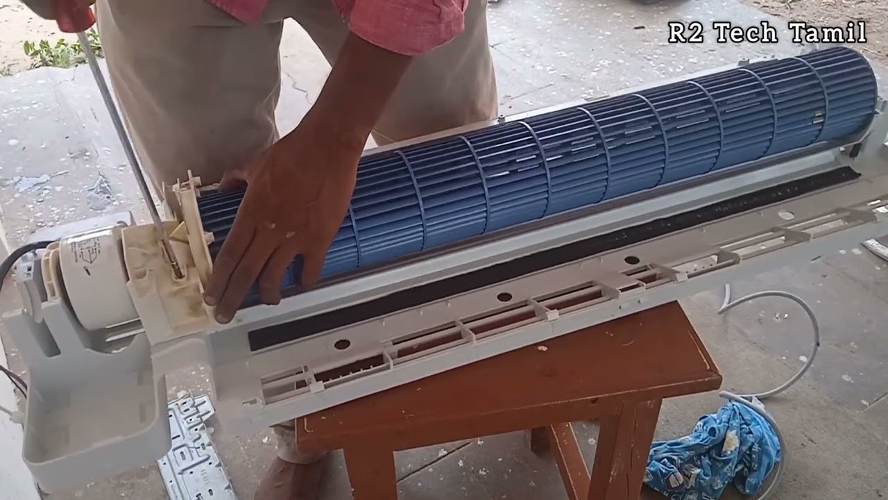 Inverter Split AC Pump down Service தமிழ்