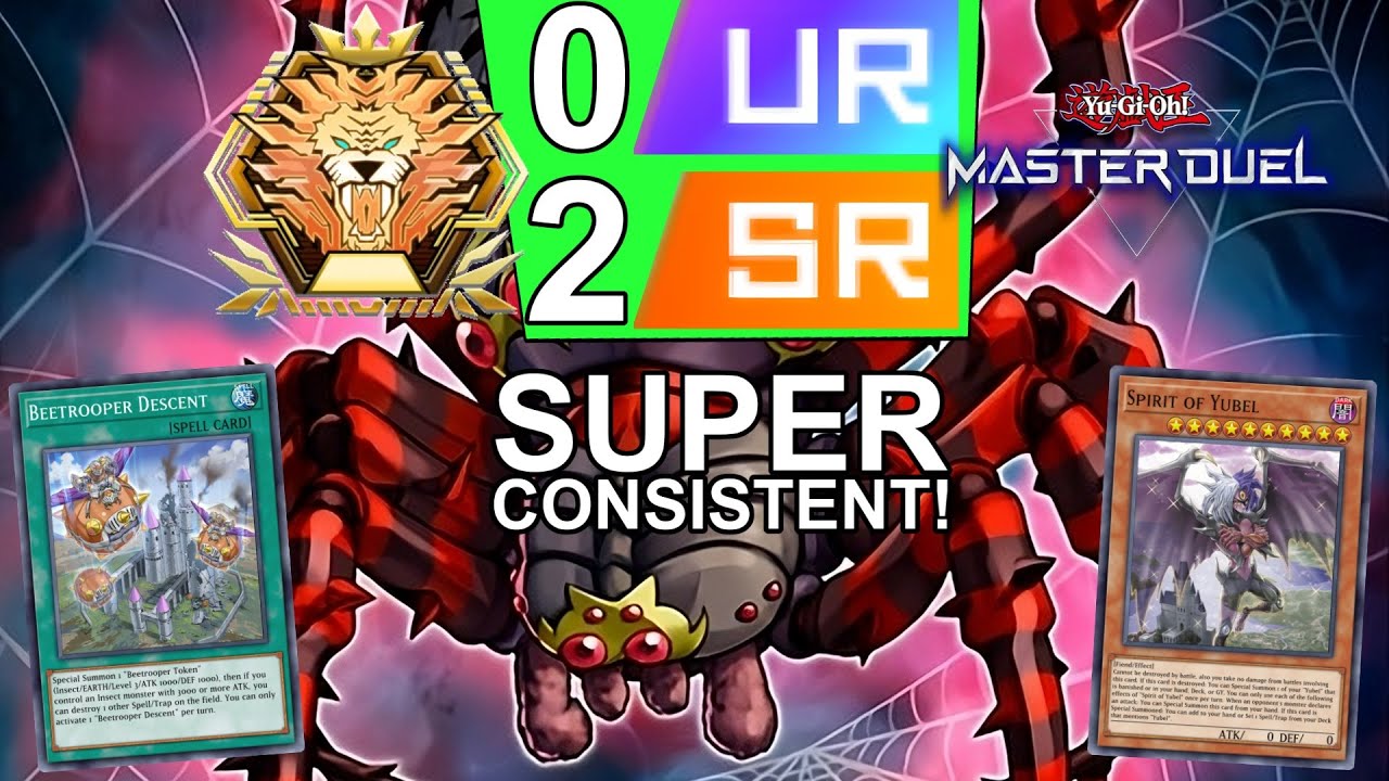 BEST 0 UR 2 SRs Super Consistent Spider OTK for Ranked - Yu-Gi-Oh! Master Duel