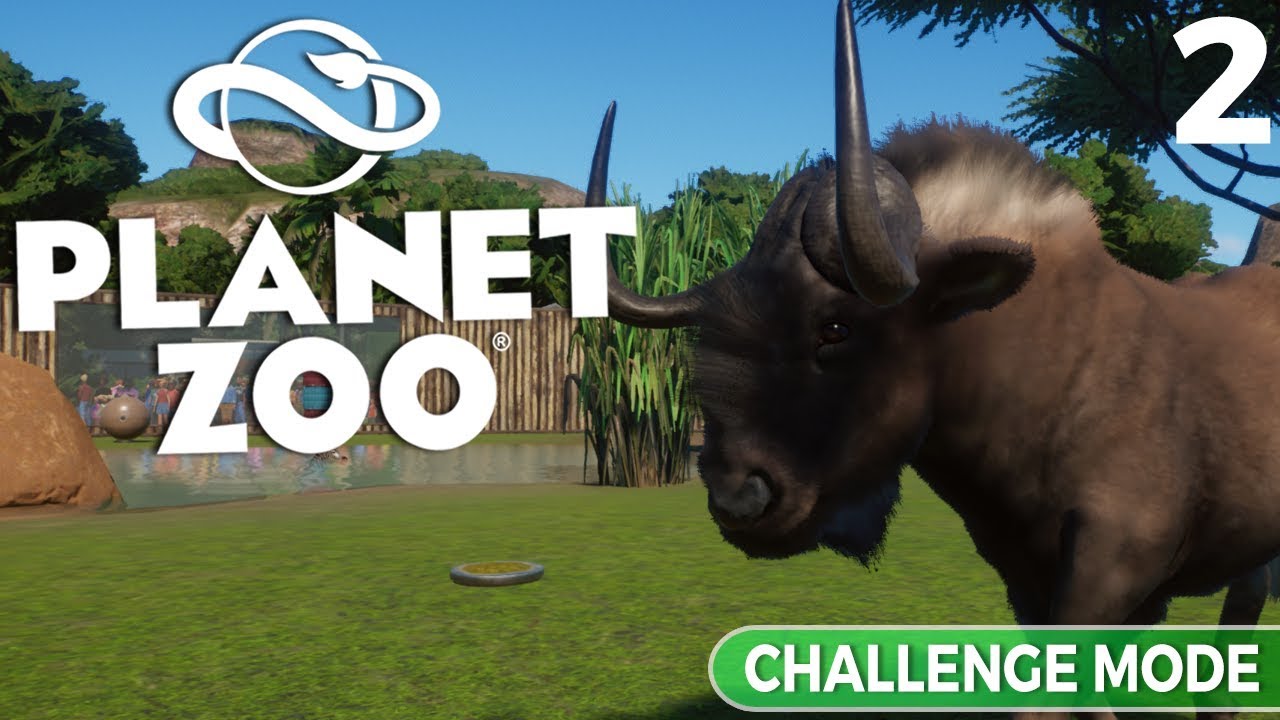 Planet Zoo - Challenge Mode: Episode 2 | WILDEBEEST ROOMIES