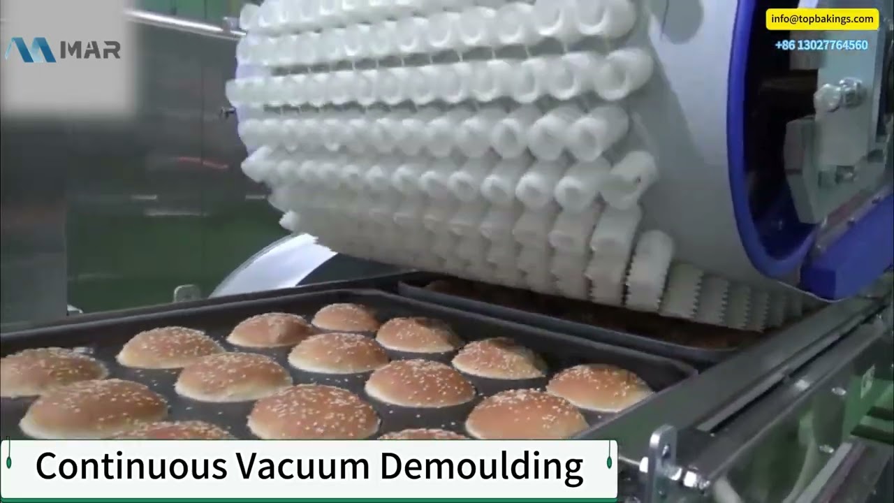 IMAR ® Burger Bun Production Line | IMAR Equipment | www.topbakings.com