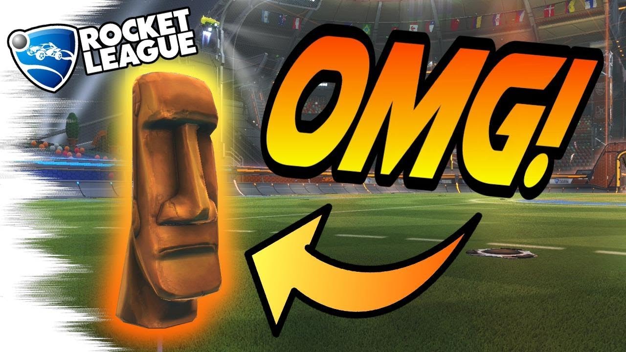 Rocket League's BIGGEST Secret: The FULL STORY Behind the MOAI EASTER EGG! (Gameplay)