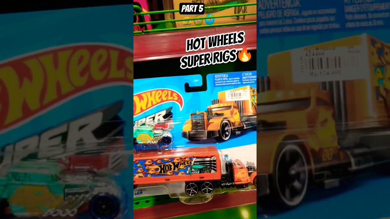 Hot Wheels Hunting SUPER RIGS🔥 THE BONE SHAKER With ROAD ROLLER™ Towing 