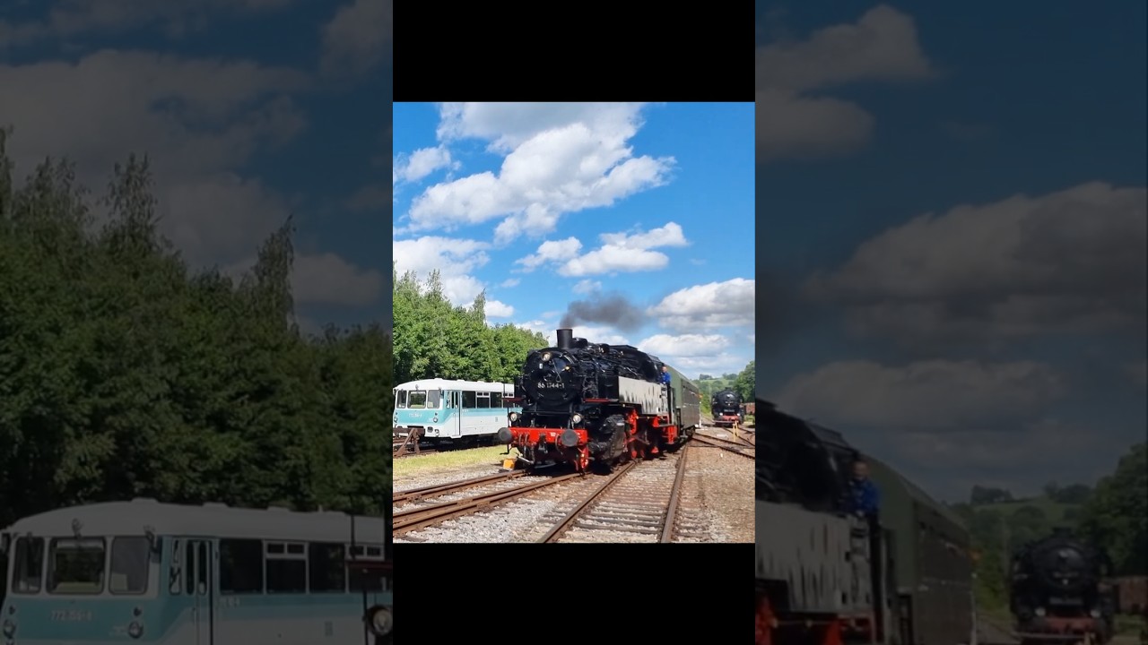 86 1744-1 am 30.05.2025 im Eisenbahnmuseum Schwarzenberg