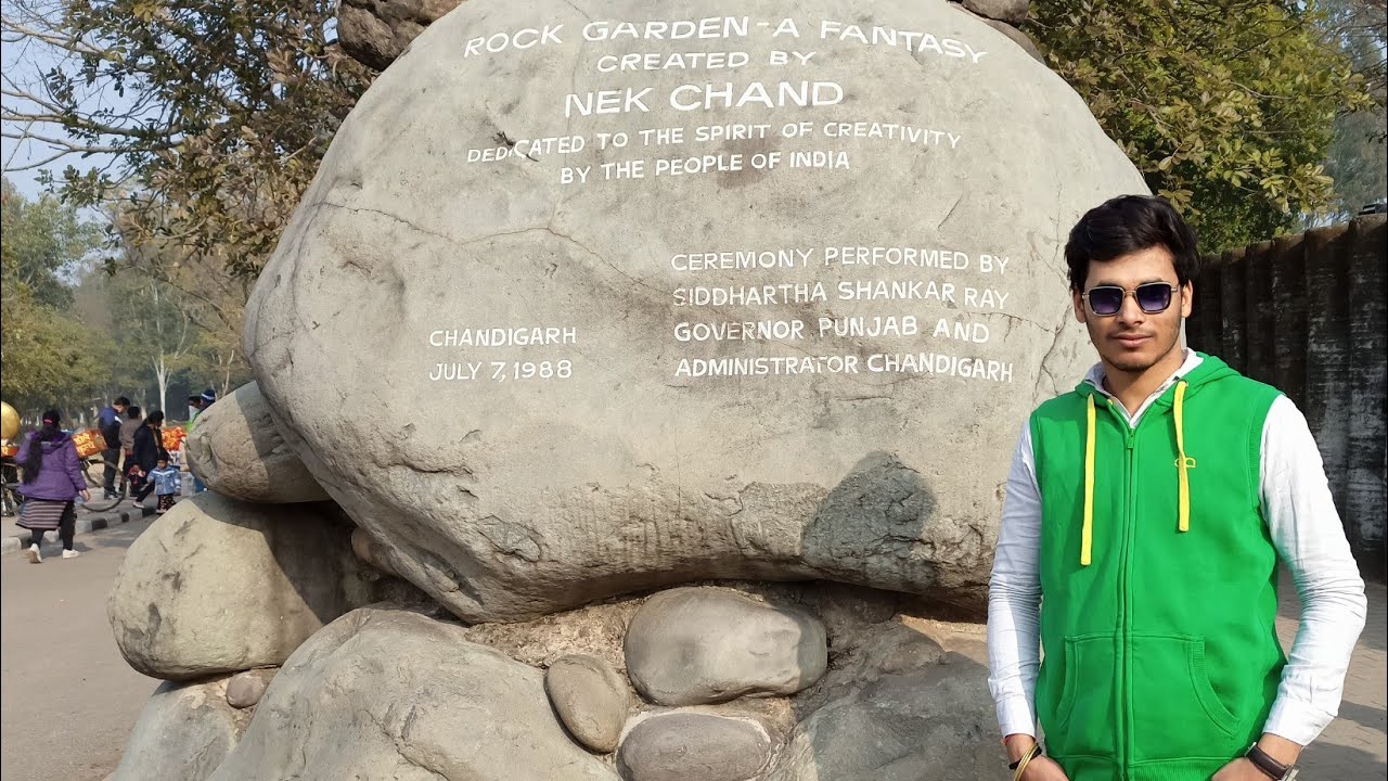 EXPLORE ROCK_GARDEN_ CREATED_BY_NEK_CHAND_&_ SUKHNA_LAKE_ CHANDIGARH #_DAY_6