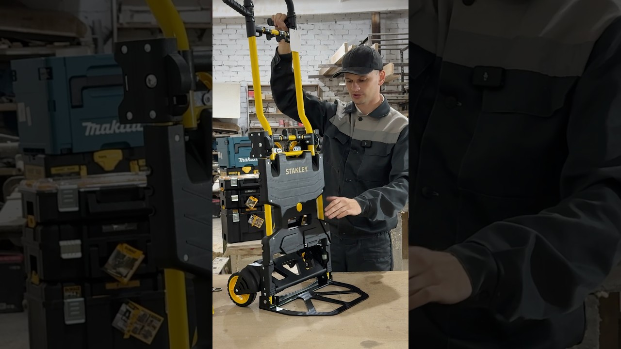 Сравниваем тележки для инструментов и систейнеров. Stanley STST0585T-23 vs Hanskonner HSTP555