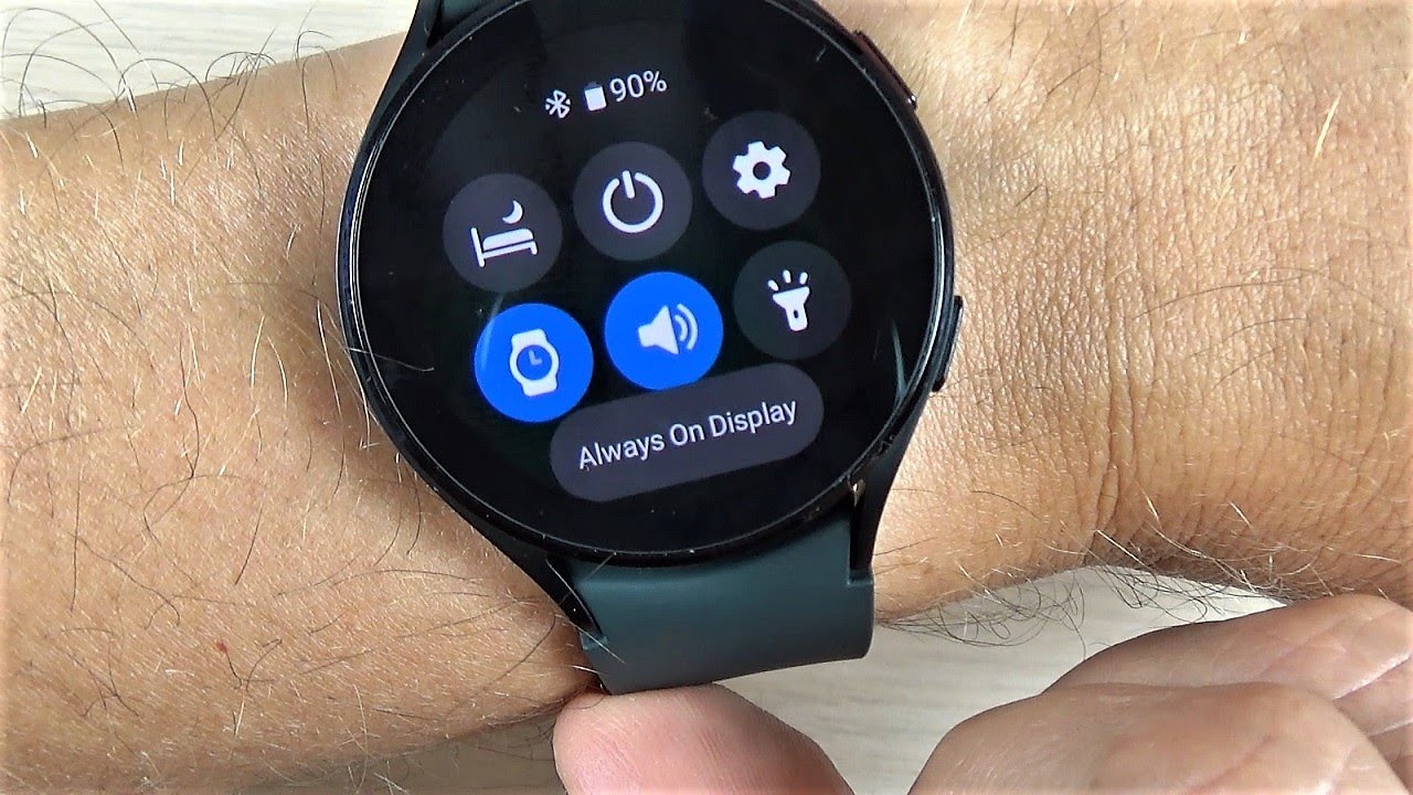 How to Enable Always On Display on Samsung Galaxy Watch 4 - Because is annoying without !