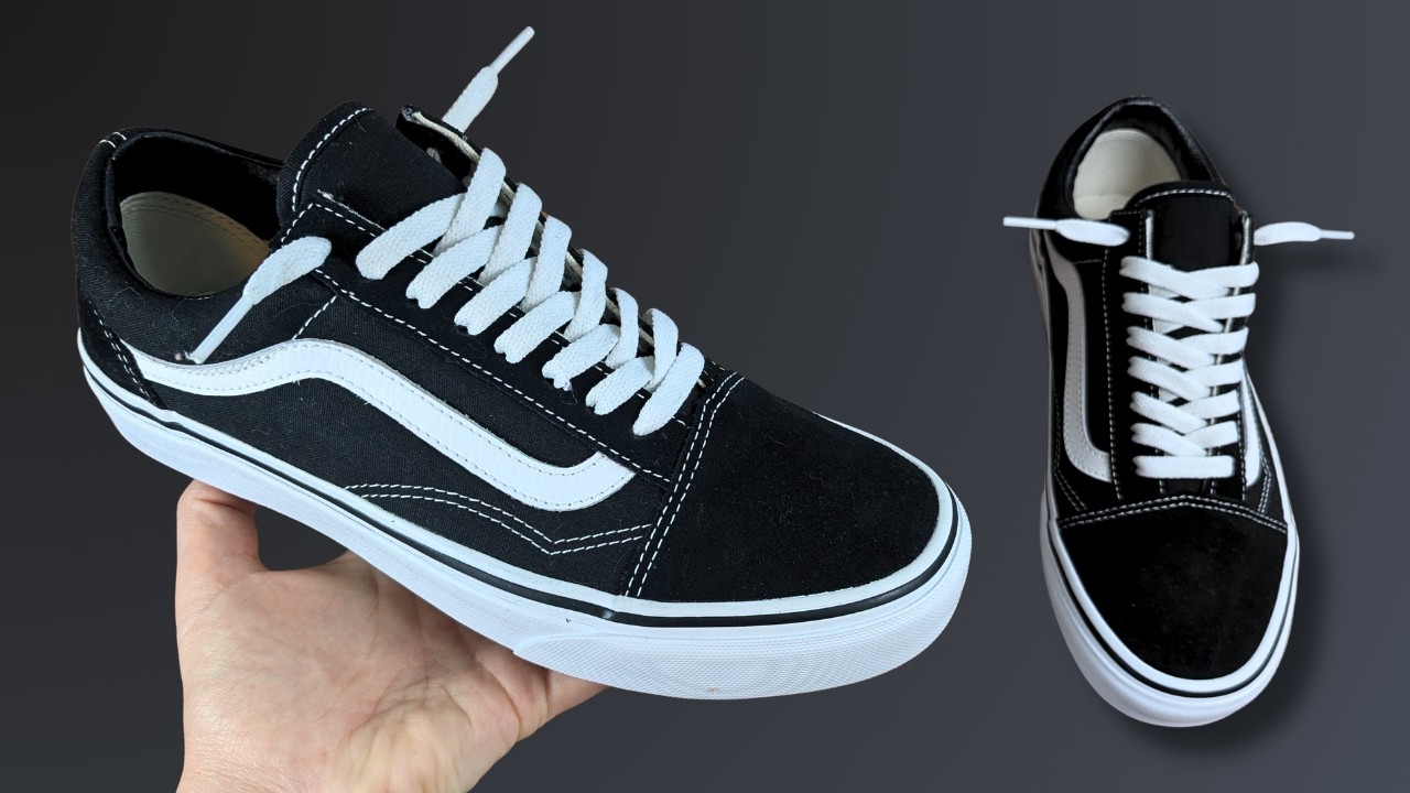HOW TO LACE VANS OLD SKOOLS (BEST WAY!)
