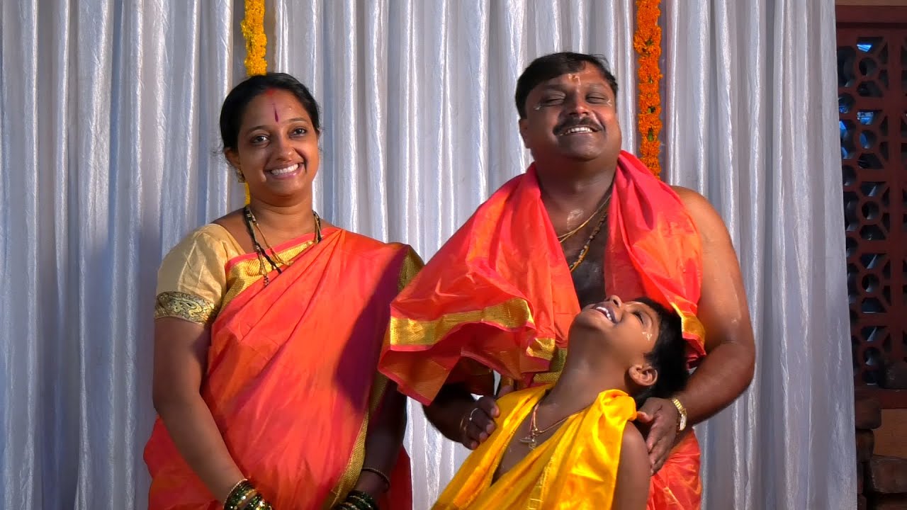 Chi. Bhimasena |  Upanayana (Brahmopadesha)  | 23. 05. 2019