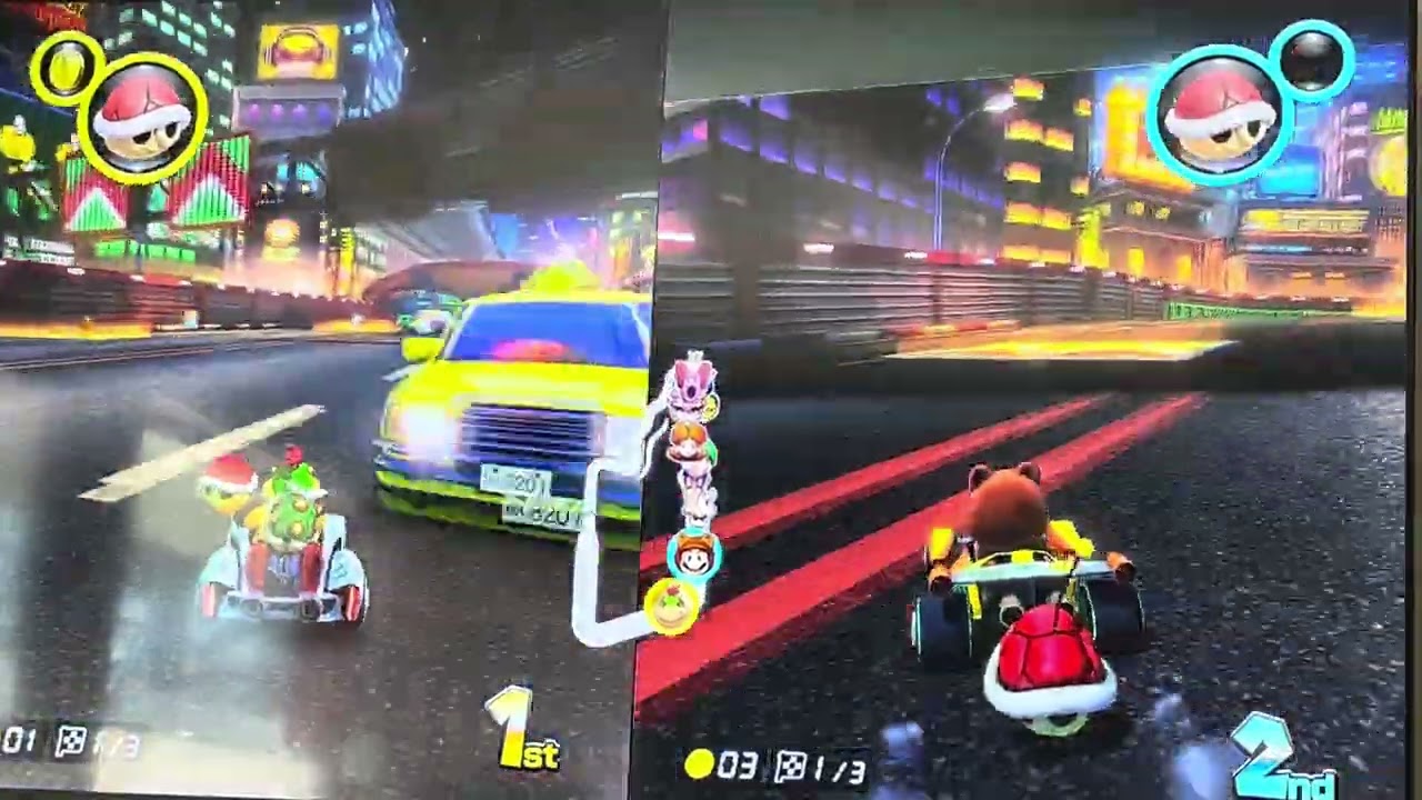 Mario kart with big D again (hilarious)