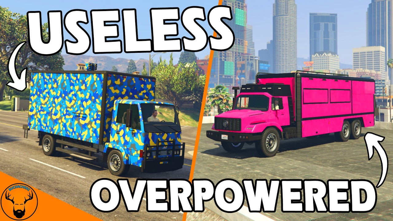 Один факт о каждом коммерческом транспортном средстве в GTA Online.