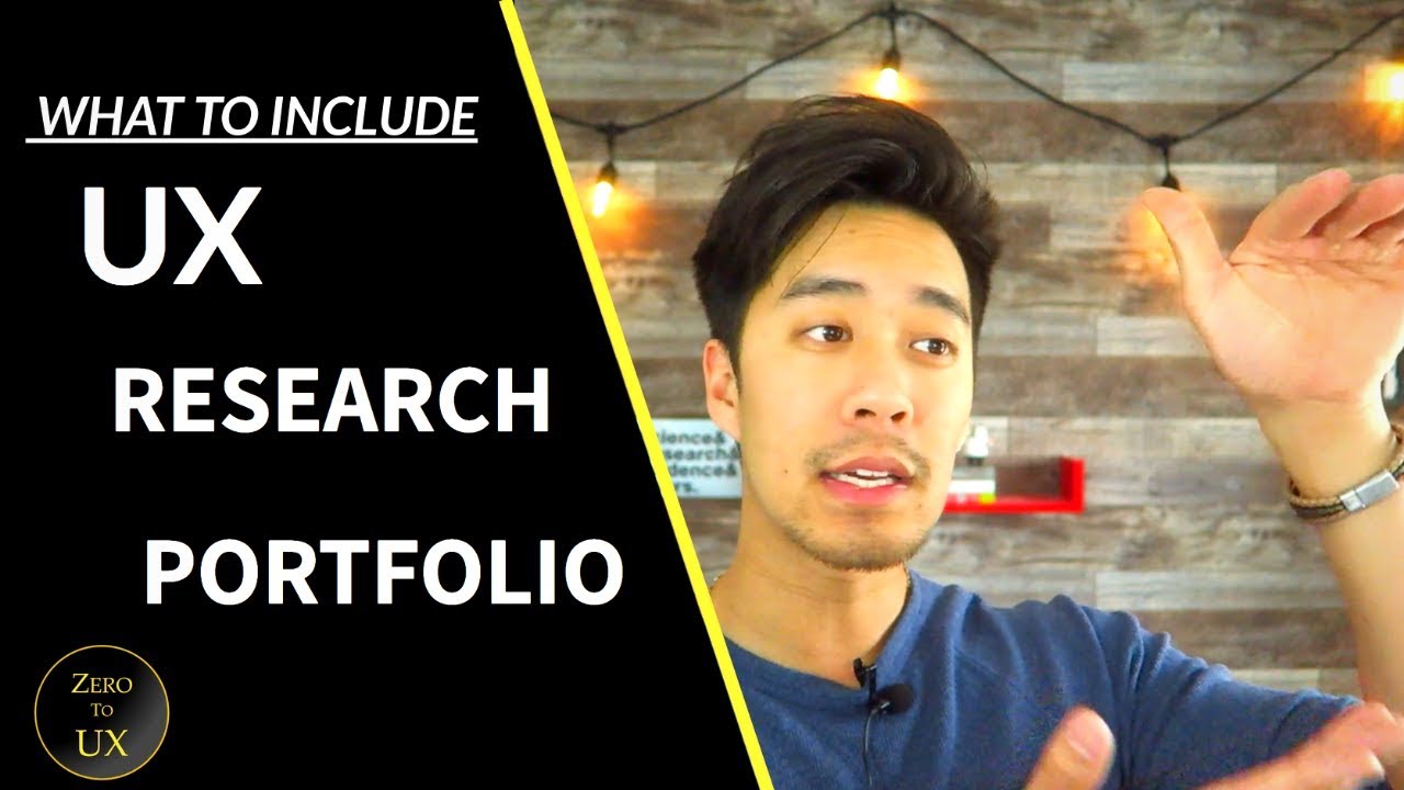 What to Include in Your UX Research Portfolio 2023 | Zero to UX