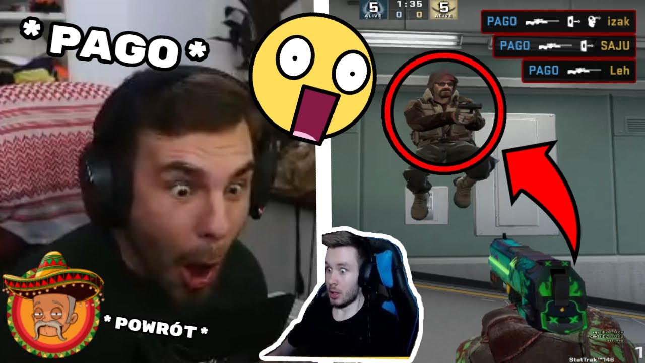 OSTRE GIERKI EKIPY 🔥 "PAGO, PEVOR, ToM223" 🤣 BYALI ROZWALA KLAWIATURE 🤬 ZONY i BOXDEL - CSGO SHOTY