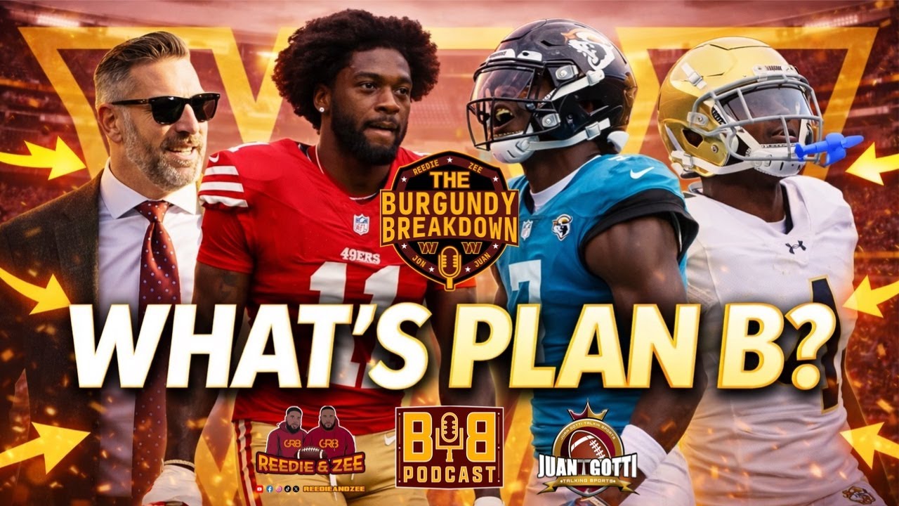 WHAT’S THE COMMANDERS PLAN B? 👀 | TheBurgundyBreakdown 📱