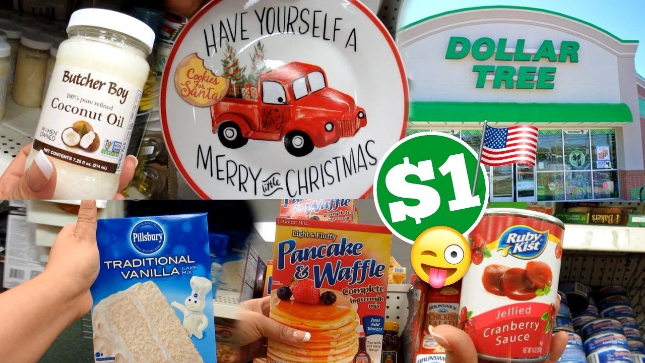 FAZENDO COMPRAS DA SEMANA NO DOLLAR TREE 😍QUALQUER ITEM $1