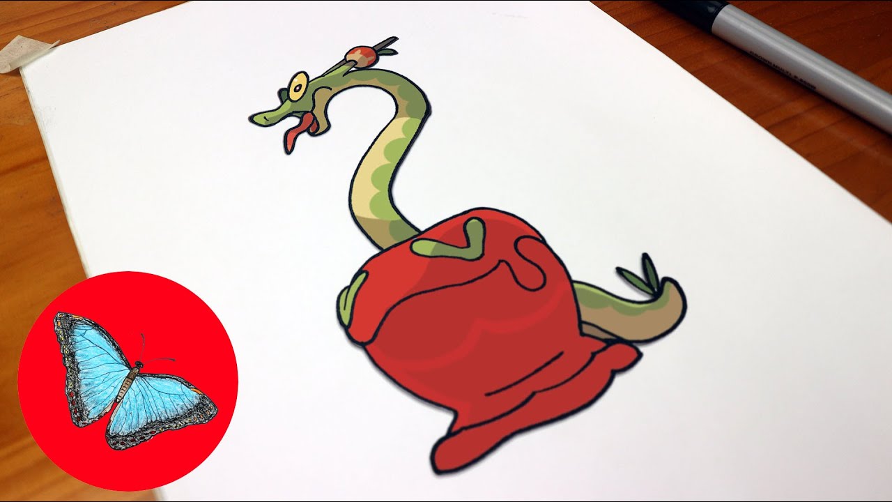 How To Draw Hydrapple - Pokemon