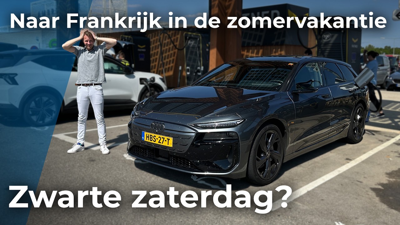 Zomervakantie met elektrische Audi A6 e-tron - 1300 kilometer ROADTRIP