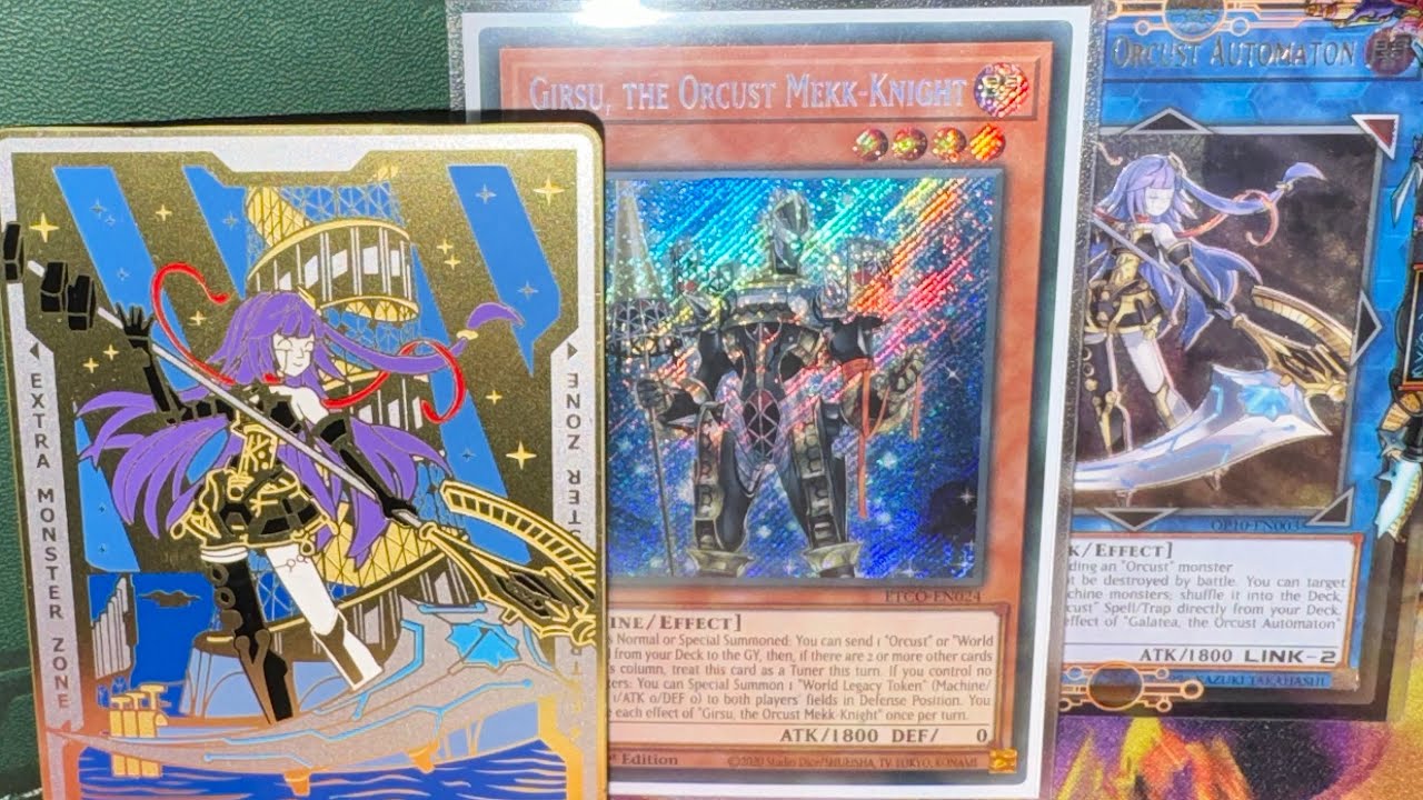 Yu-Gi-Oh! Orcust Horus Bysital Regional deck Profile