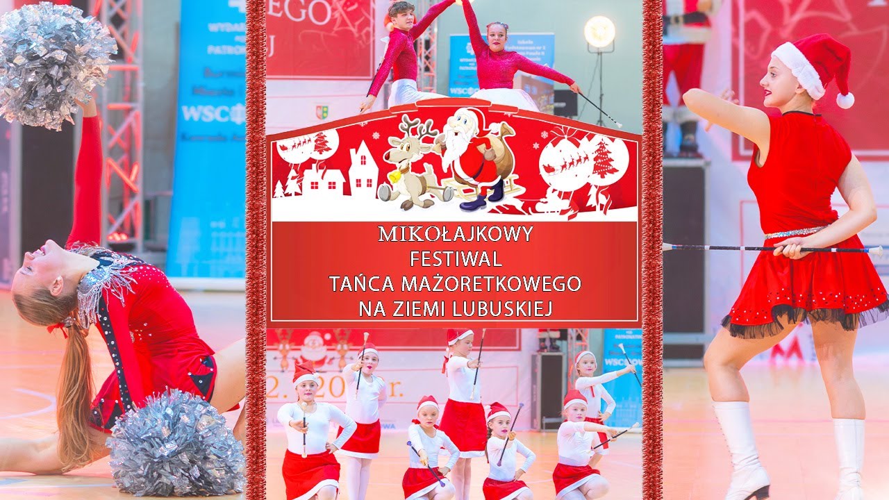 LIVE 🔴 Mikołajkowy Festiwal Tańca Mażoretkowego na Ziemi Lubuskiej