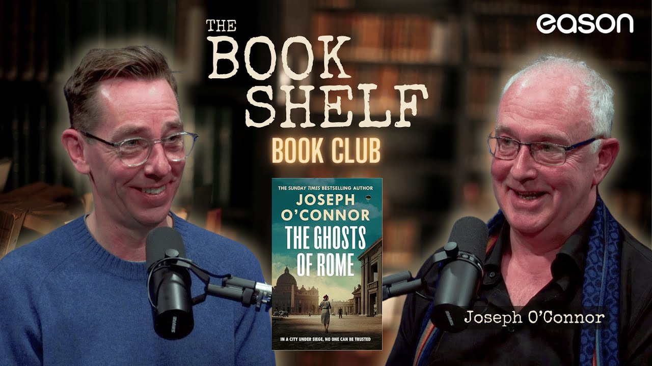&rsquo;The Ghosts of Rome&rsquo; author Joseph O'Connor | The Bookshelf Book Club Live