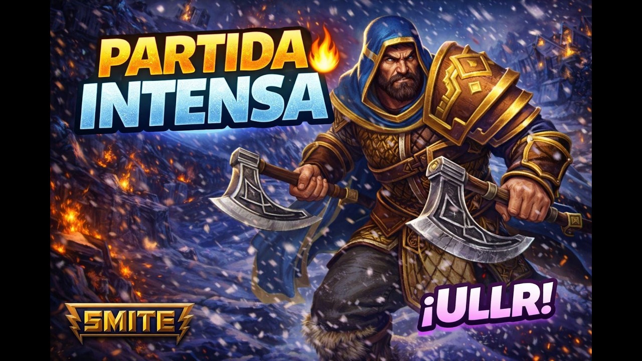 ULLR!! PARTIDA INTENSA🔥🔥 JUSTA RANKED SMITE