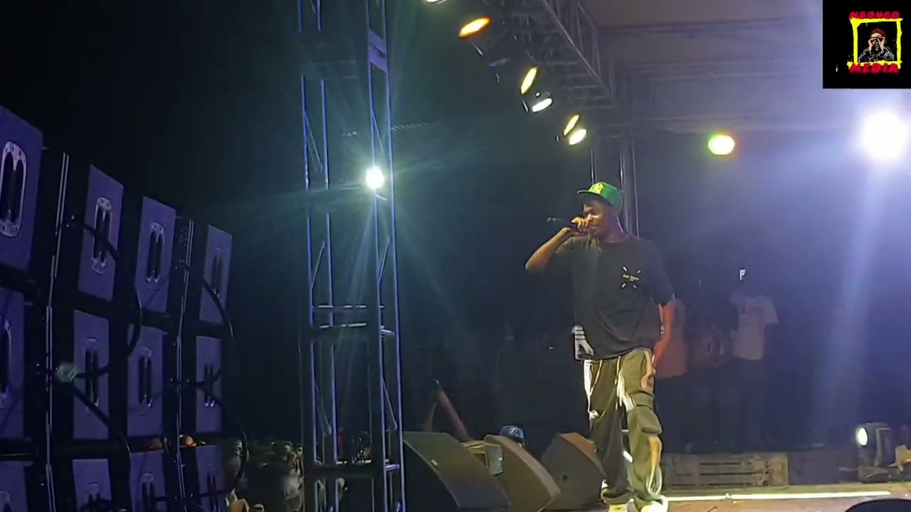 Kidensa Mc show live... URONGONI BEACH. By mbongo media..