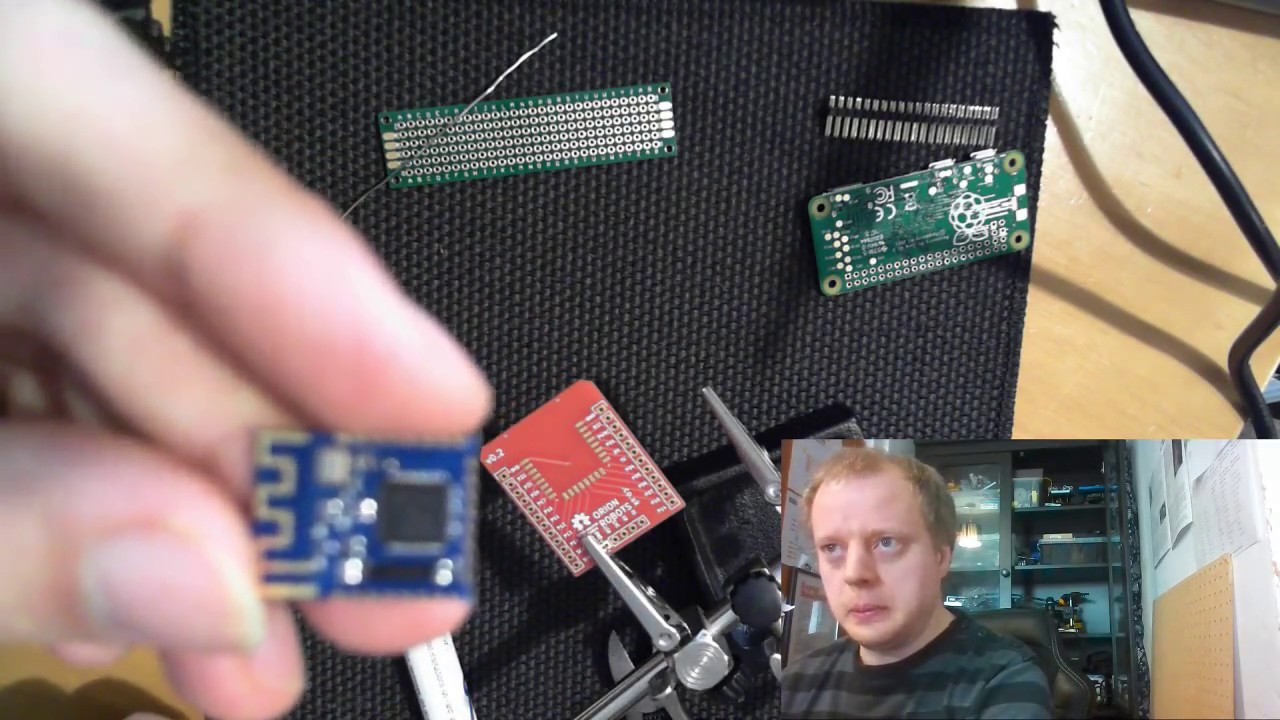 LIVE: Soldering esp8266 based recording light and JDY-08 bluetooth breakout