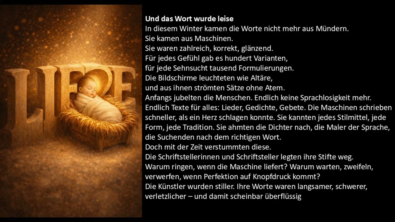 Und das Wort wurde leise