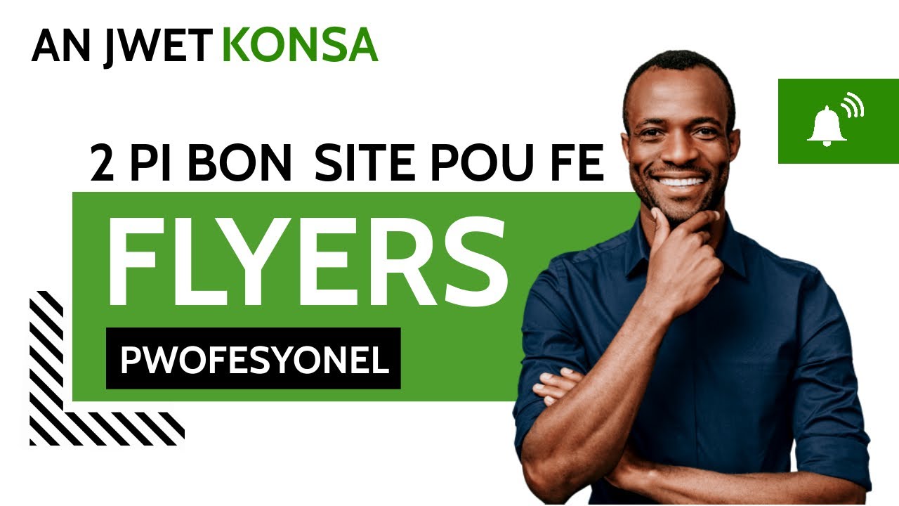 Koman pou fè flyers pwofesyonèl gratis byen fasil
