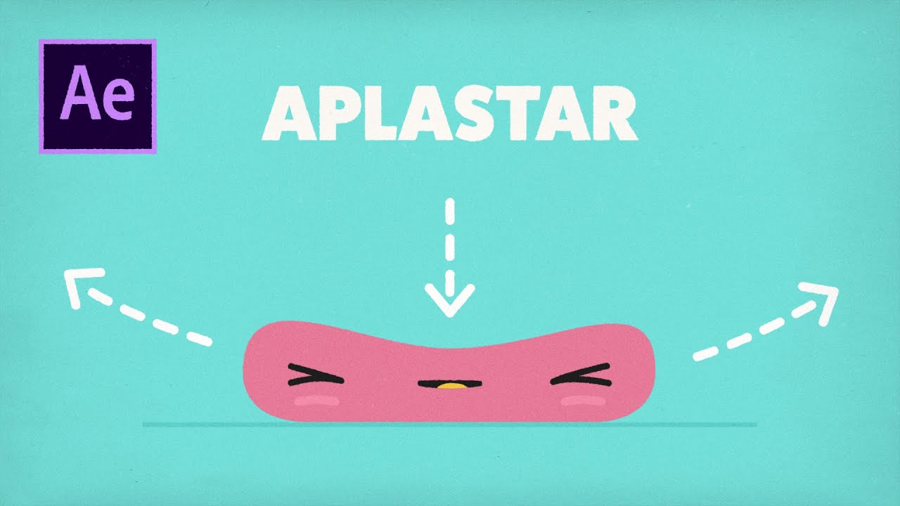 ✨ESTIRAR  Y APLASTAR | Aplicando los Principios de la Animaci&oacute;n en After Effects 🤯