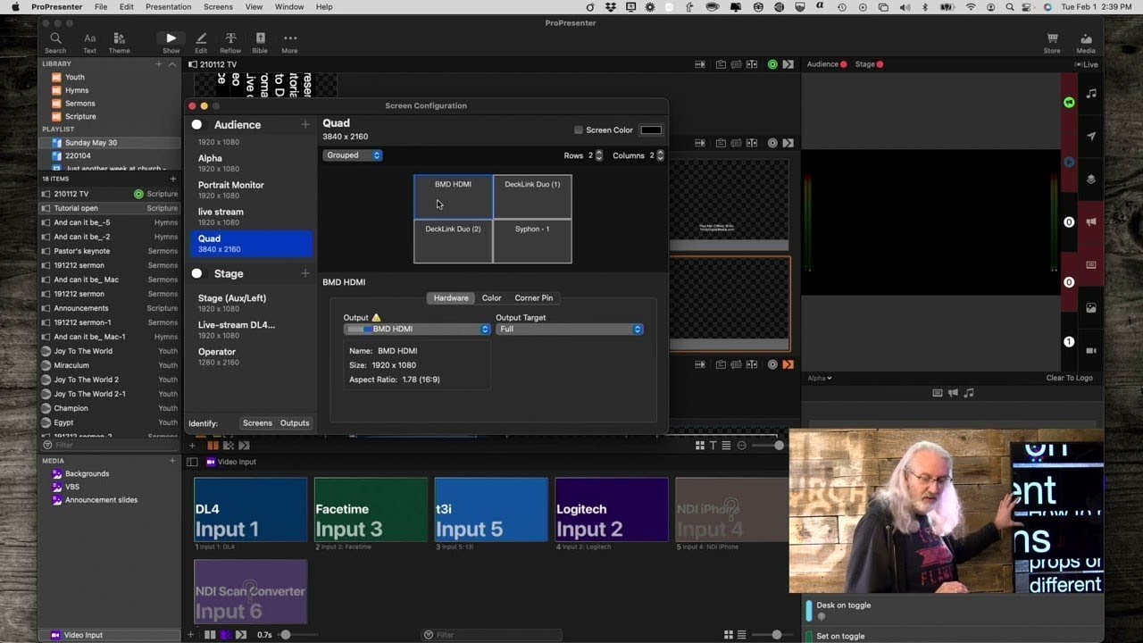 Level Up Your ProPresenter 7 Presentations: Showing Props on Different Screens