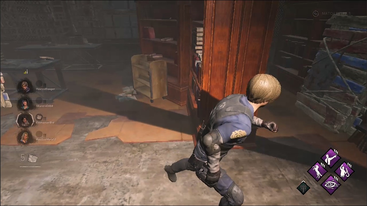 Leon S. Kennedy Gameplay | vs. Dredge & Nurse | DBD