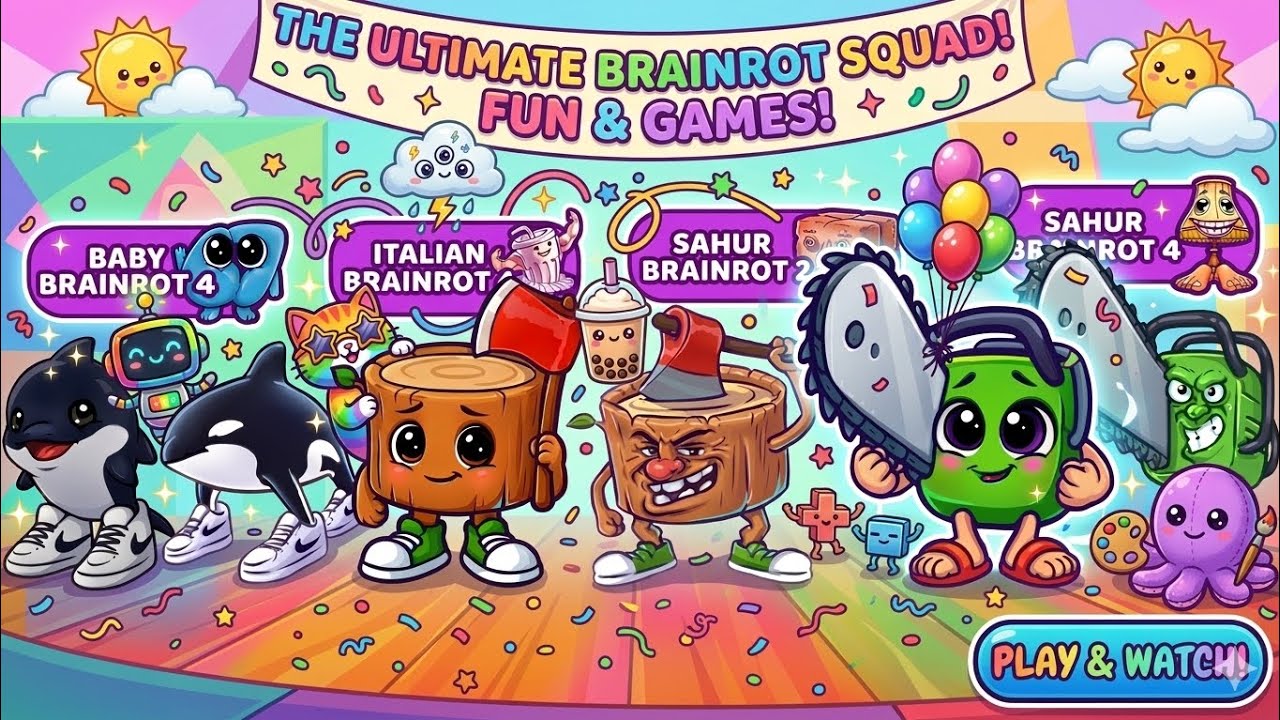 Merge Fellas Funny Brainrot Characters Compilation | Baby, Italian & Sahur Brainrot 😱