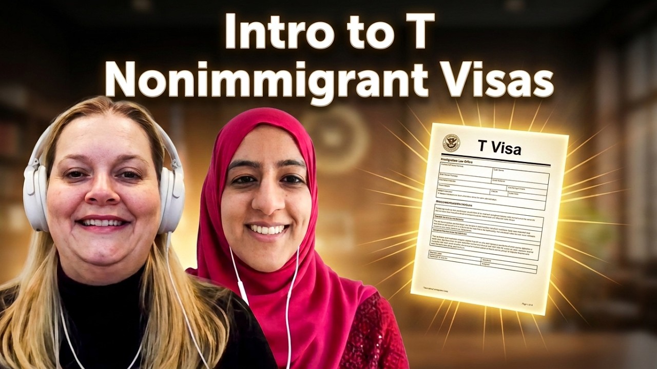 Intro to T Visas (in English) - HT Law