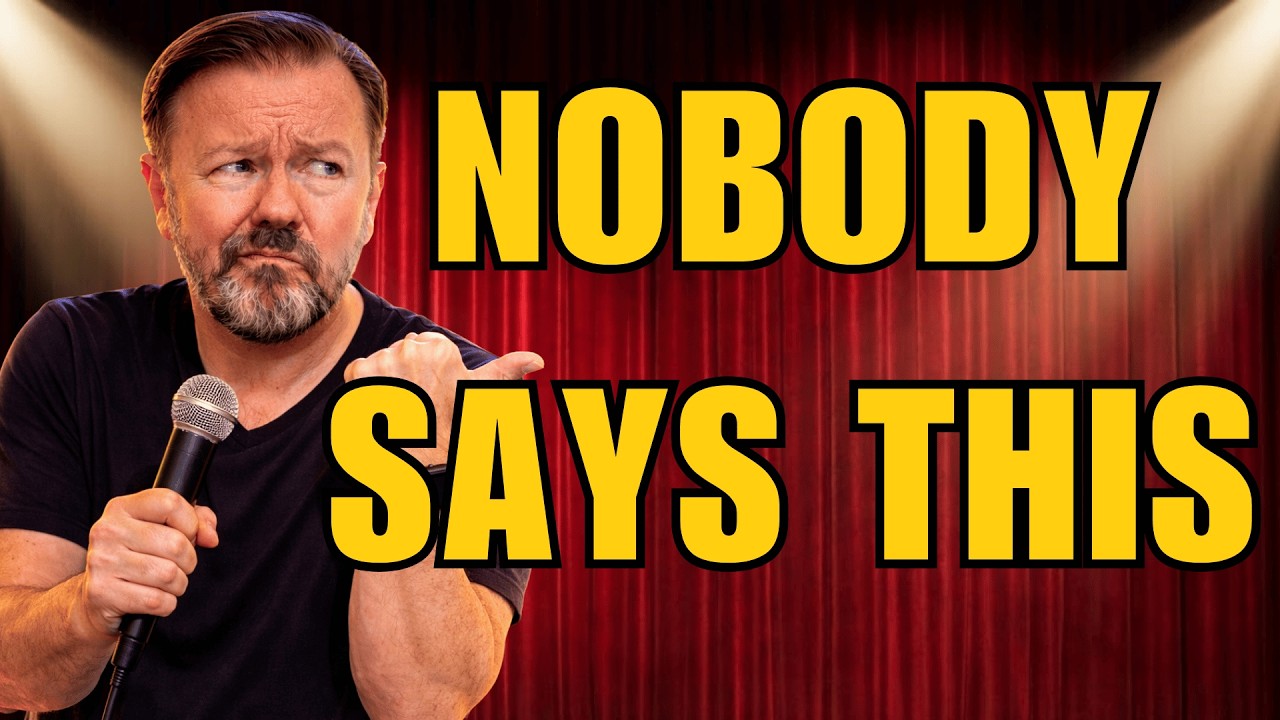 Ricky Gervais - Says What Nobody Dares Tell Parents