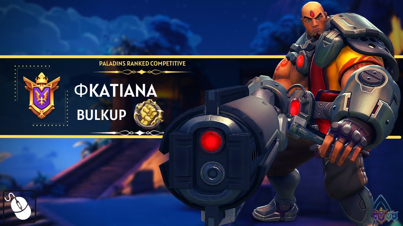Tank Buck is Absolutely OP 30 Kills &phi;Katiana (Grand Master) Paladins Ranked Competitive