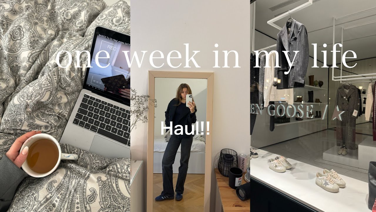 one week in mays life//vlog/school/haul
