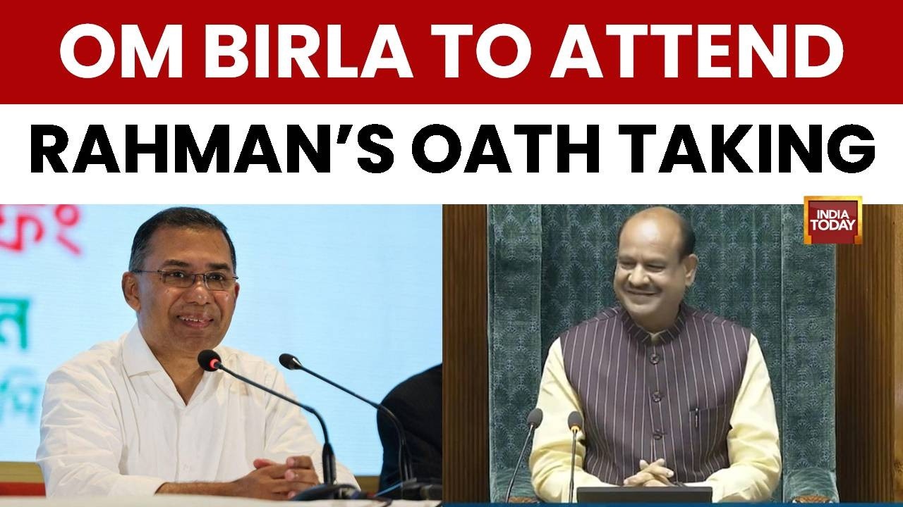 Lok Sabha Speaker Om Birla To Represent India At Tarique Rahman's Swearing-in Ceremony in Dhaka