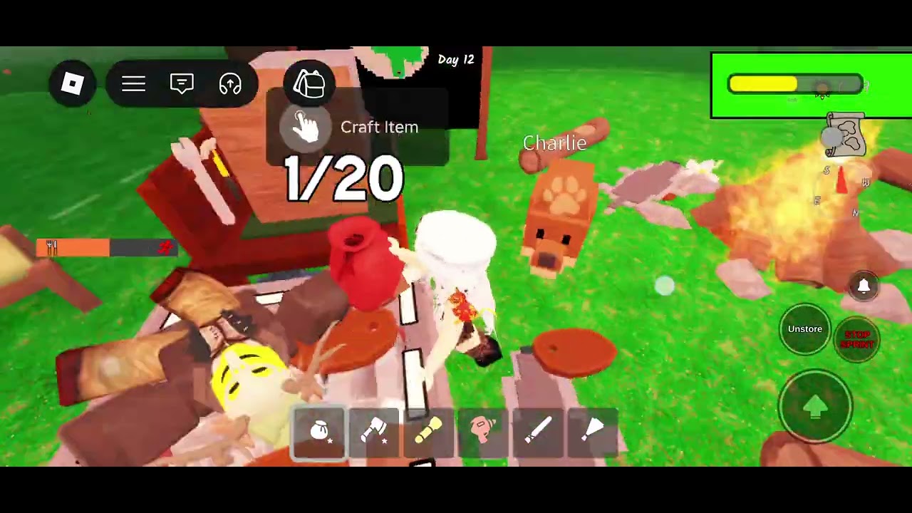 PART 1 MAIN SENDIRI SURVIVE SAMPAI DAYS 82 , DI ROBLOX 99 NIGHTS IN THE FOREST 