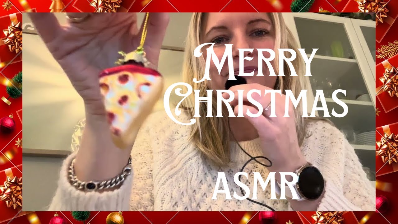ASMR (German) Flüstern und lustige Weihnachtskugeln 