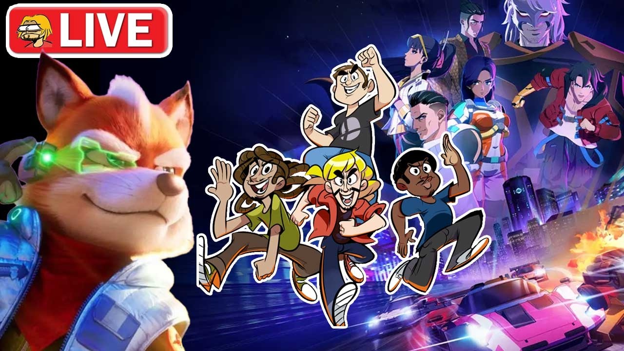 STARFOX'n & SCREAMER w/YoVideogames 🔴Full Stream🔴 (4-5)