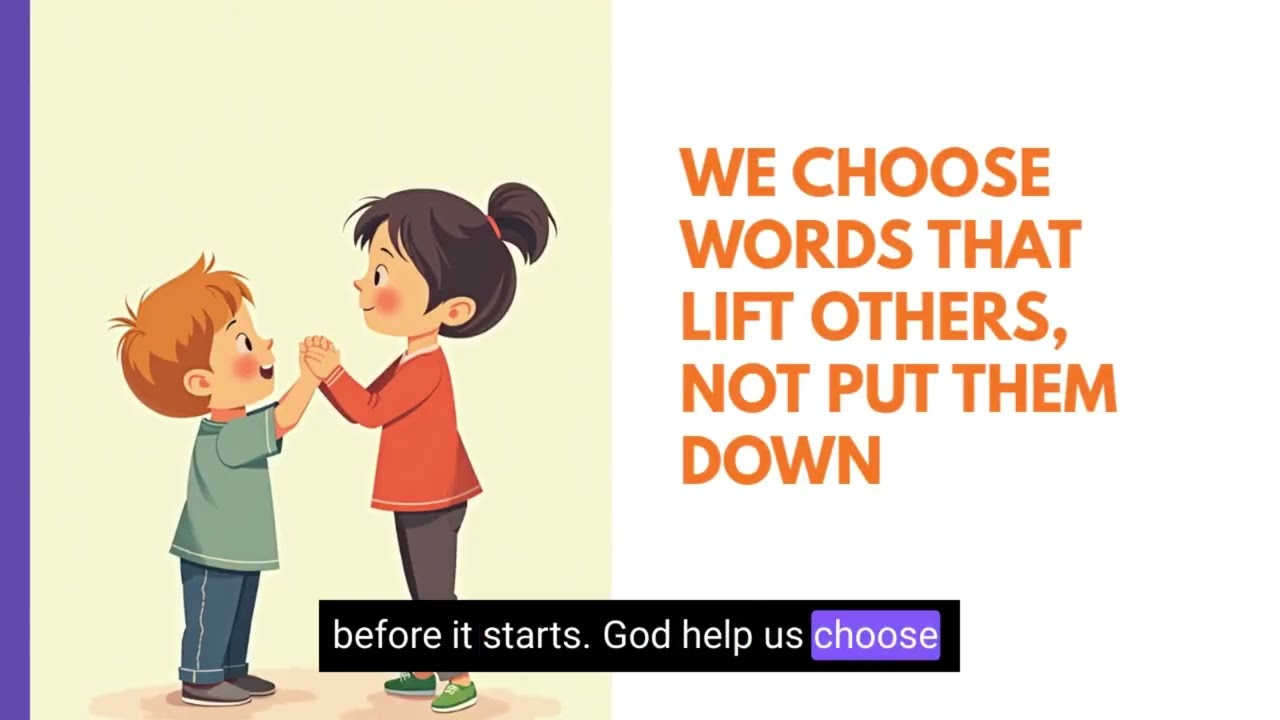 Choose Positive words