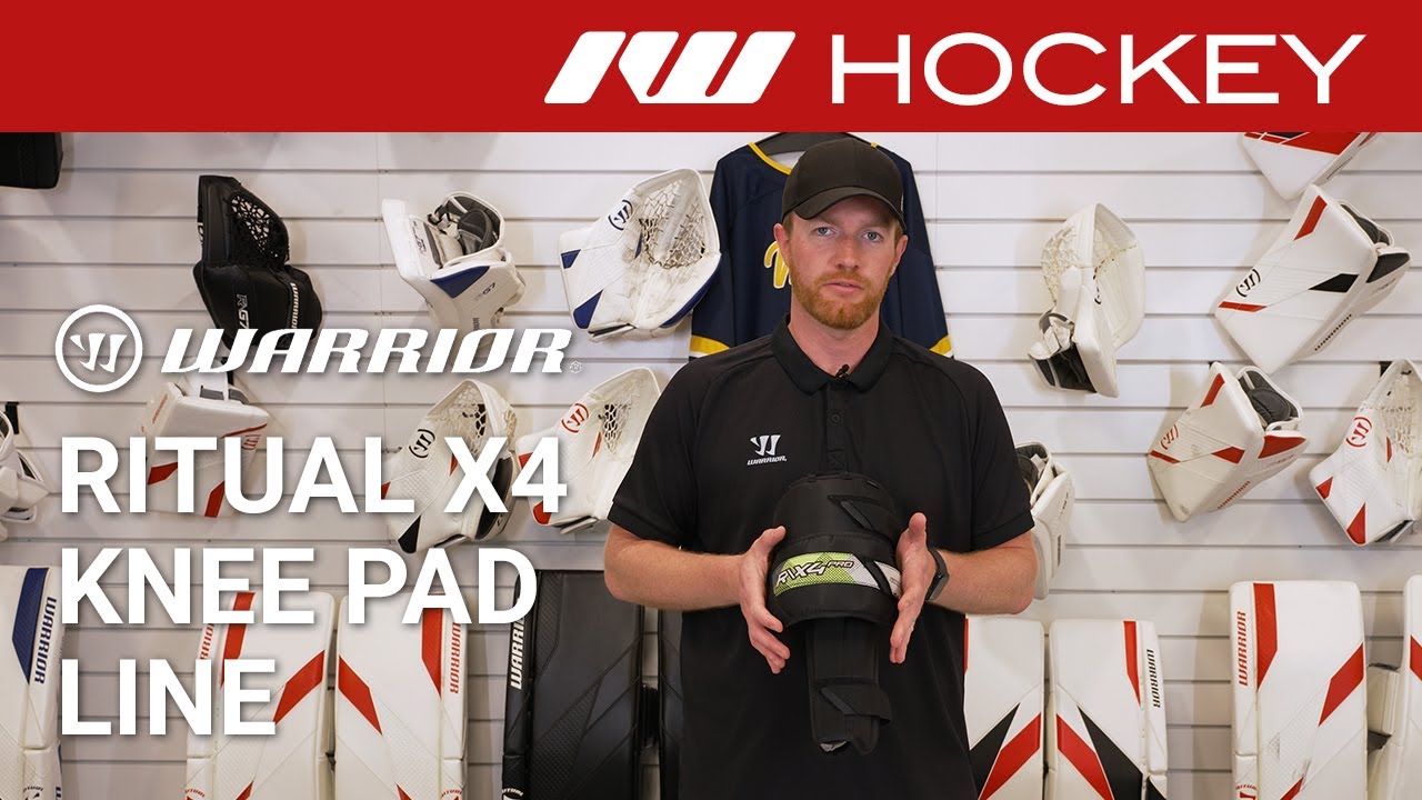 Warrior Ritual X4 Goalie Knee Pad Line Insight