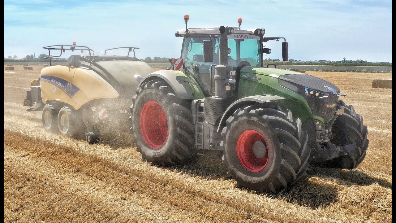 ✨''FENDT 1050'' chaussé en MICHELIN 900 🤩 @NewHollandAG/ BIGBALER 1290 PLUS /