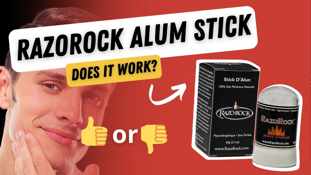 Quick Honest Review of the RazoRock Alum Stick 60 g After Shave Stick