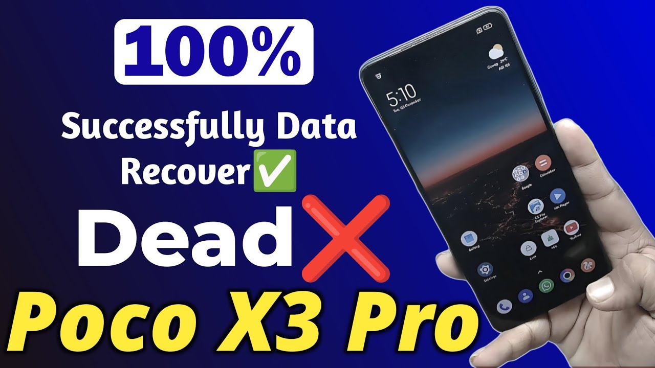 Poco X3 Pro Dead | Kya Aapke Mobile K Sare Data Recover Karna Chahatein Hain❓