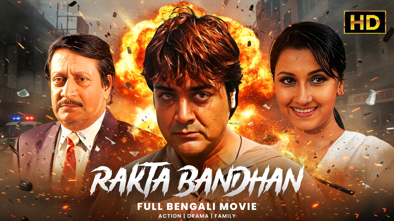 Rakta Bandhan | সুপারহিট বাংলা ছবি - রক্ত বন্ধন | Prosenjit Chatterjee, Ronit Roy, Ranjit Mullick