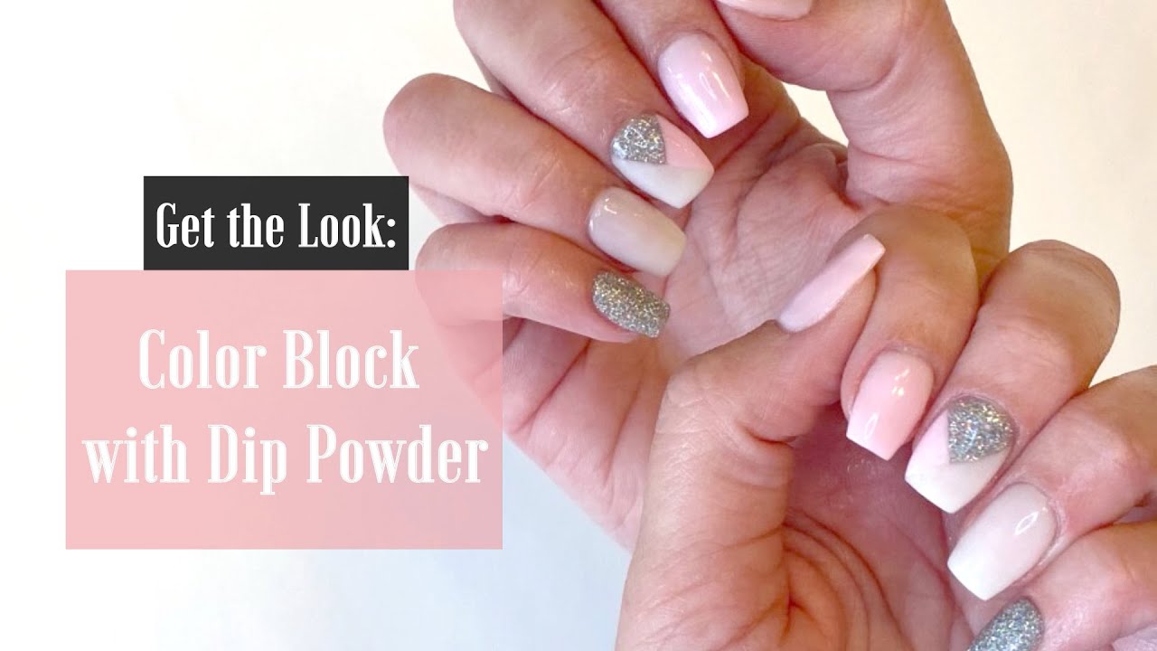 How to Colorblock with Dip Powder x SipAndDip | REVEL NAIL